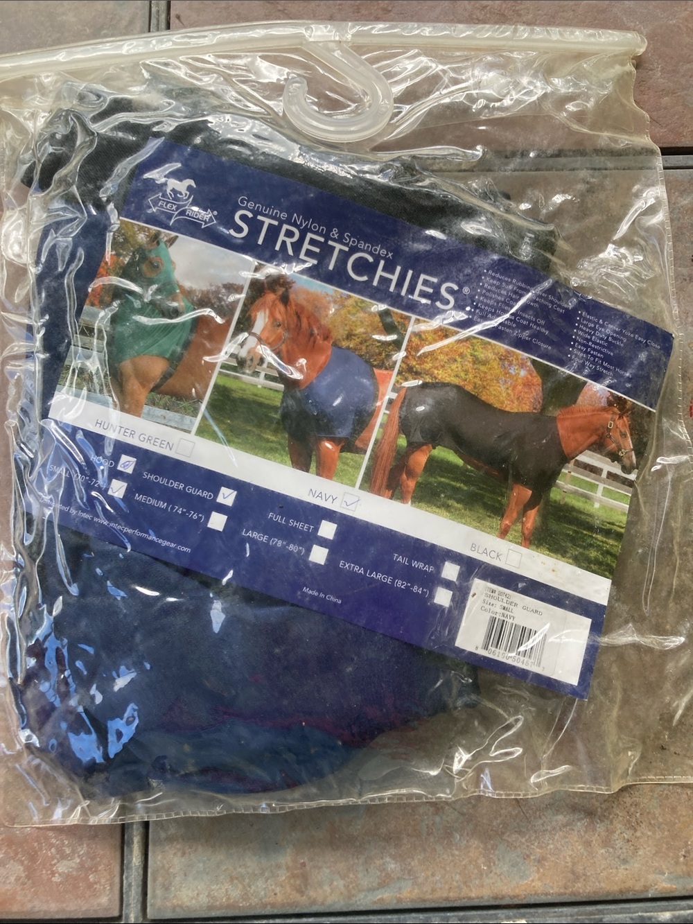 Stretchies. Navy Nylon-Spandex Underwear